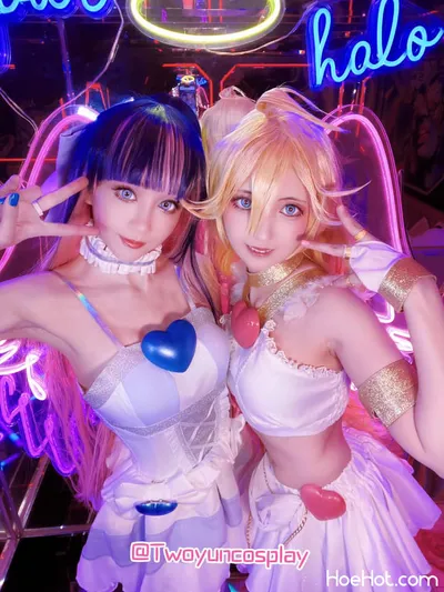 Twoyun - Panty &amp; Stocking nude cosplay leaked 306115