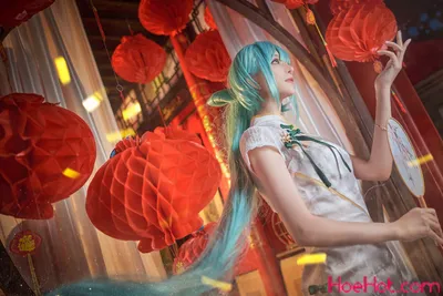 Shika小鹿鹿 - 初音 韶华 nude cosplay leaked 263