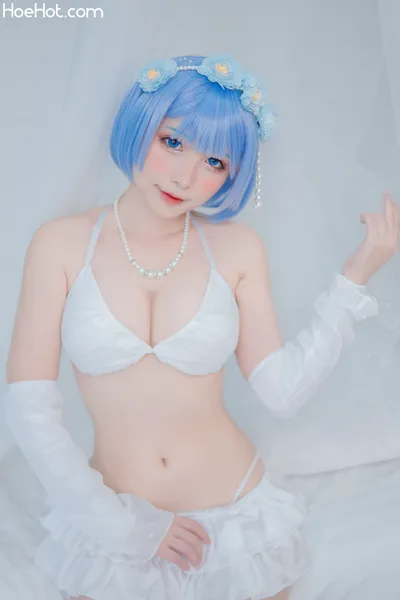 Lightcos - Wedding Dress Rem nude cosplay leaked 324980