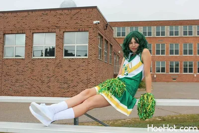 GooeyChewyCosplay - Cheer Izuku nude cosplay leaked 102930