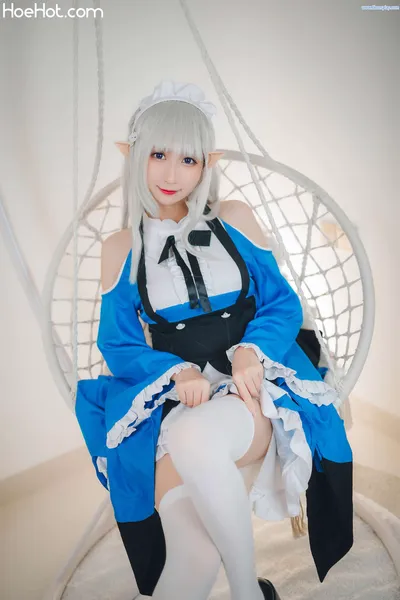 [贝儿酱Miki] NO.03 艾米莉亚女仆 Emilia Maid nude cosplay leaked 471741