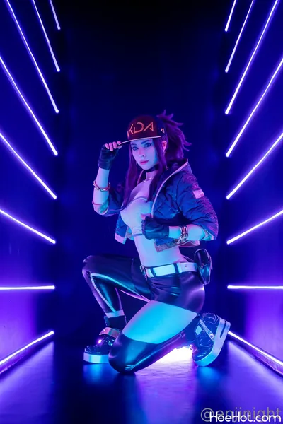 Enji Night - KDA Akali nude cosplay leaked 148084