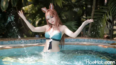 [七七娜娜子] 希娜吧 ​​​Swimsuit Ver. nude cosplay leaked 445749