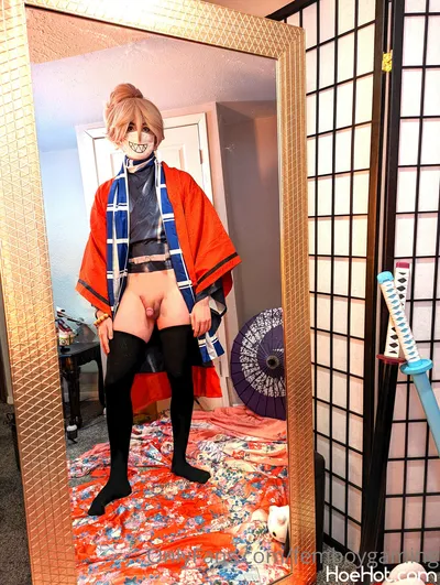 Femboygaming - Kazuha &amp; Tomo nude cosplay leaked 365959