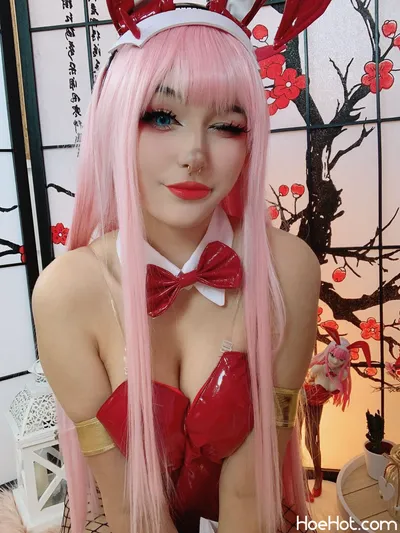 Shizu - Bunny Zero Two nude cosplay leaked 387967