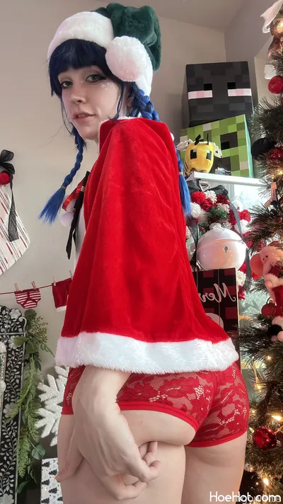 Indigo White - Christmas Bard nude cosplay leaked 107683