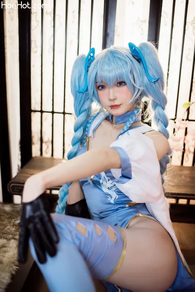 阿包也是兔娘 NO.035 - 少女前线 PA15翠雀媚 nude cosplay leaked 158117