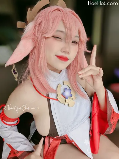 Tsunnyanchan - Yae Miko nude cosplay leaked 59412