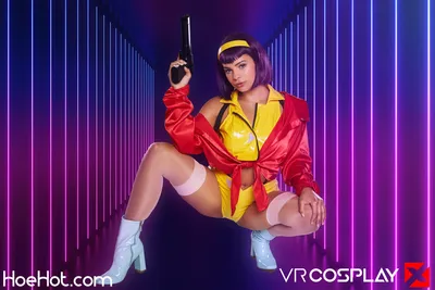 [VRCosplayX] Violet Starr as Faye Valentine (Cowboy Bebop) nude cosplay leaked 438013