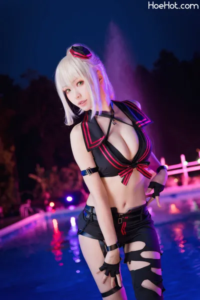 Ely - Jeanne d&#039;Arc alter Summer nude cosplay leaked 583834