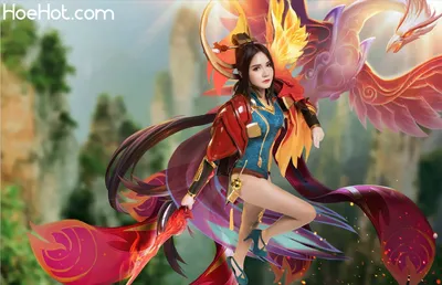 Arena of Valor Cosplay Betterfly The Phoenix nude cosplay leaked 54866