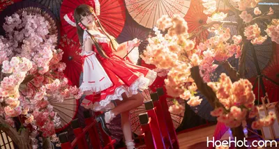 [楚楚子w] 博丽灵梦 東方 Project Reimu Hakurei nude cosplay leaked 370773