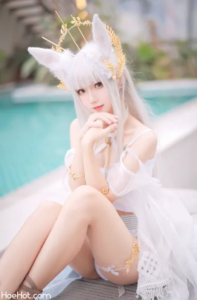 【花柒Hana】NO.06 白金泳装 nude cosplay leaked 613937