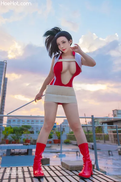 Chihiro - Momo Yaoyorozu nude cosplay leaked 422996