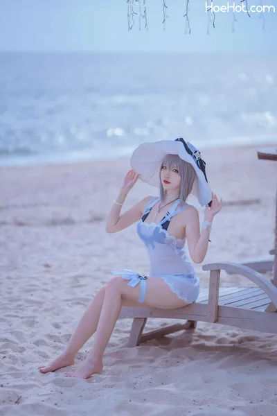 [二佐Nisa] 碧蓝天鹰泳装 Azur Lane Aquila Swimsuit nude cosplay leaked 222344