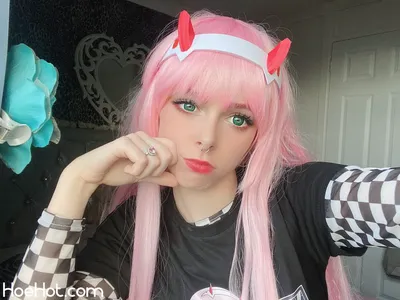 Kitsukanna - E-girl Zero Two nude cosplay leaked 325153