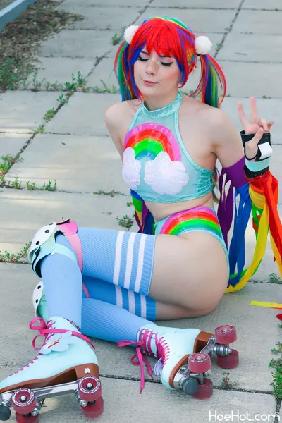 Meggii - Rainbow Dash nude cosplay leaked 151382