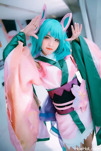 Arena of Valor Cosplay Capheny Cherry Blossoms nude cosplay leaked 159830