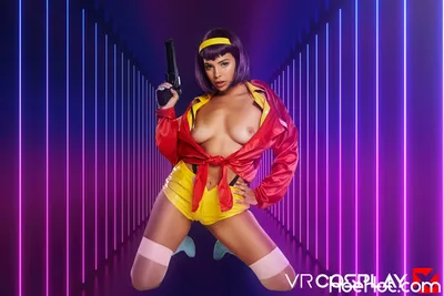 VRCosplayX Violet Starr - Cowboy Bebop: Faye Valentine A XXX Parody nude cosplay leaked 407688