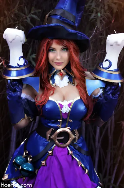 Shermie - Bewitching Miss Fortune nude cosplay leaked 482570