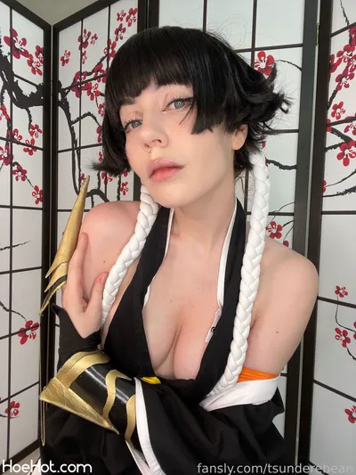 Tsunderebean - Soi Fon nude cosplay leaked 356457