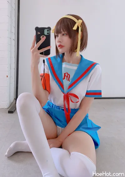 Pingping - Haruhi Suzumiya nude cosplay leaked 498758