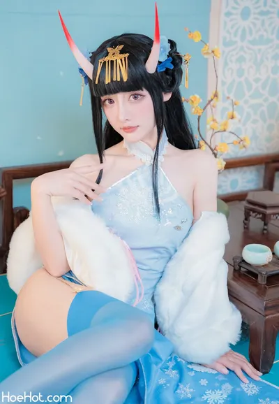 [紫氯氯] - 能代 貅 旗袍 nude cosplay leaked 124851