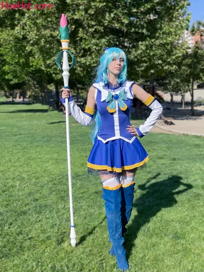 Rosicosplay - Aqua nude cosplay leaked 512