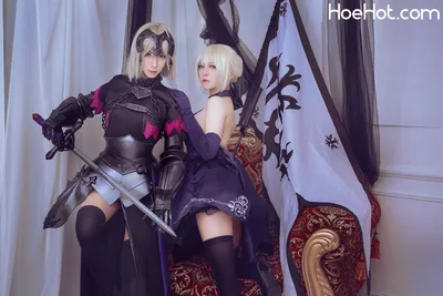 [BANBANKO &amp; sophia-kotokoyo] Altria Pendragon Alter &amp; Jeanne d&#039;Arc Alter nude cosplay leaked 433761