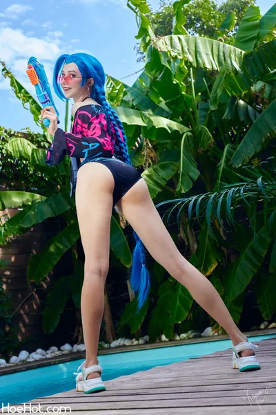 Kawaii Fox - Jinx nude cosplay leaked 374575