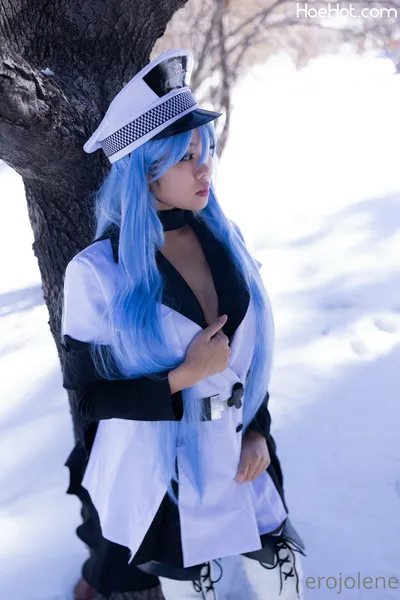 EroJolene - Esdeath nude cosplay leaked 36655