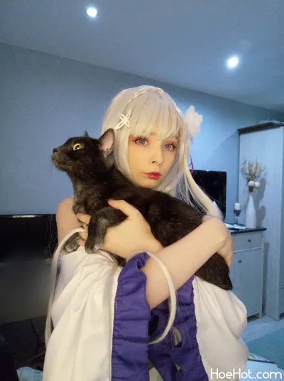 Akariia - Emilia nude cosplay leaked 320358