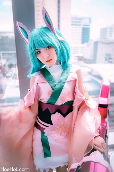 Arena of Valor Cosplay Capheny Cherry Blossoms nude cosplay leaked 159839