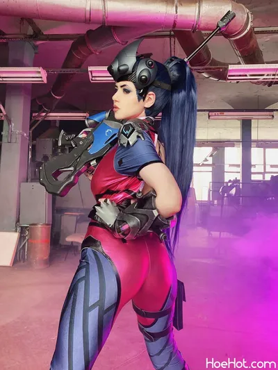 Alina Becker - Widowmaker x Tracer nude cosplay leaked 609014