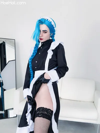 [Mik Allen] Maid Jinx nude cosplay leaked 284333