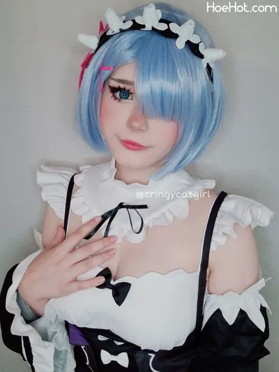 Cringy catgirl - Rem nude cosplay leaked 337257