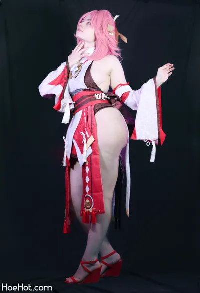 Linneas Life - Yae Miko nude cosplay leaked 222556