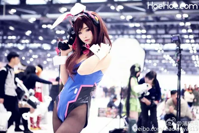 只是简言 - D.Va 泳装 nude cosplay leaked 485678