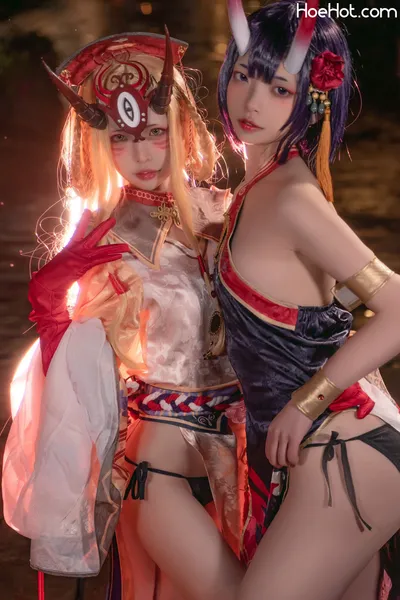 可可老师 - 酒吞&amp;茨木 nude cosplay leaked 130389