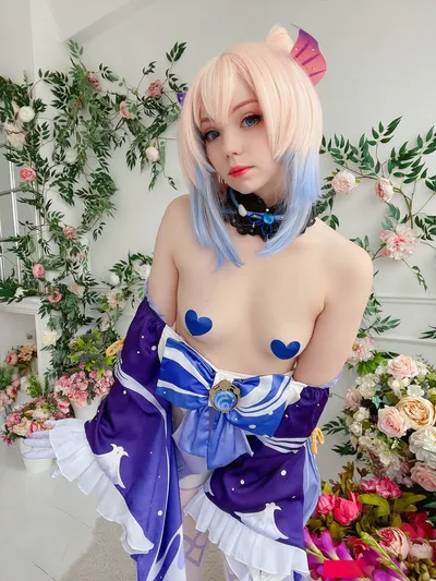 Caticornplay - Kokomi nude cosplay leaked 13338