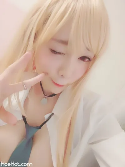 [岡田ゆい] 二穴いじってイキまくる✊ (その着せ替え人形は恋をする) nude cosplay leaked 407627