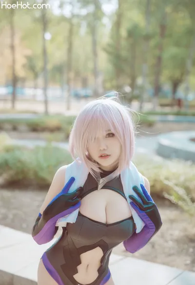 Aban is very happy today 阿半今天很开心 — Mashu Kyrielight - Stage 1 [Fate Grand Order] nude cosplay leaked 501047