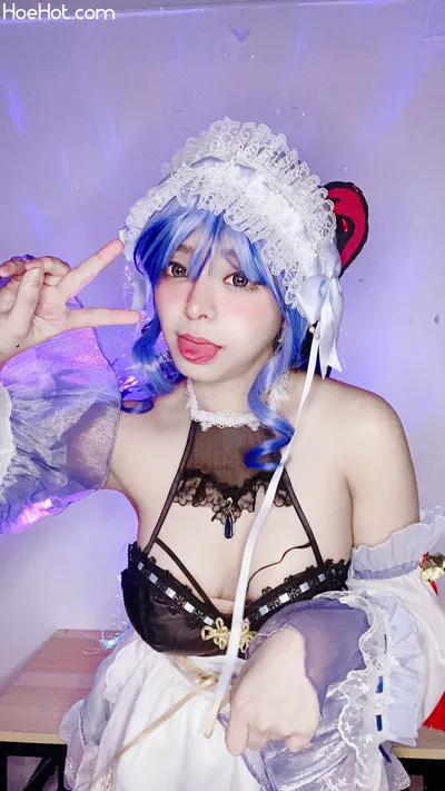 Mei Flurryy - Ganyu Maid nude cosplay leaked 249915