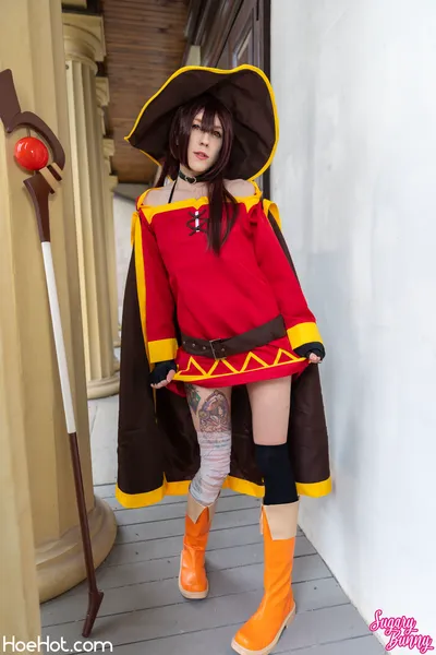 SugaryBunny - Megumin nude cosplay leaked 525640