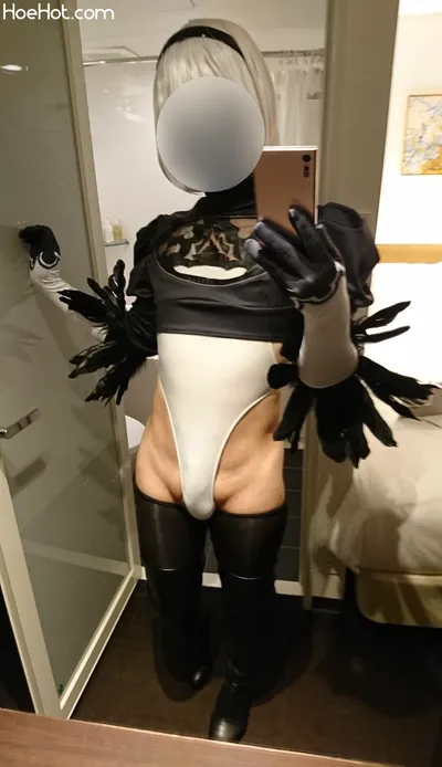 Hatarabu - 2B leotard nude cosplay leaked 91869