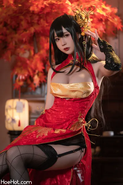 [西园寺南歌] Taihou Cheongsam Ver. nude cosplay leaked 530592