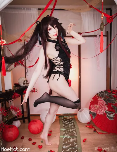 Akariia - Hu Tao nude cosplay leaked 314895