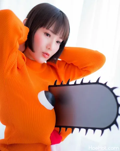 Kaho Shibuya - Pochita nude cosplay leaked 237134