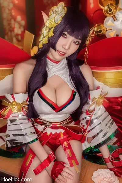 Arena of Valor Cosplay Fox Shrine Maiden nude cosplay leaked 398183