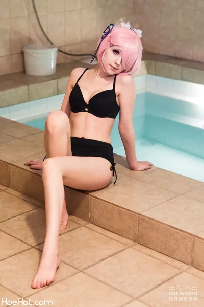 Megumi Koneko - Ram bikini nude cosplay leaked 366571